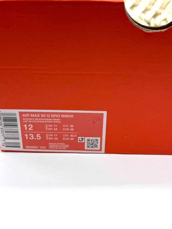 Nike Mens Air Max \'95 NRG WM26 Golf Shoes Coconut Milk Sz 12 New IB6895-100 main image 7